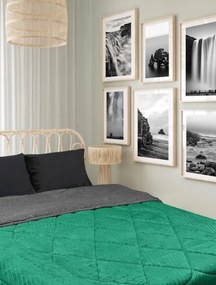 Κουβερτοπάπλωμα CHILL GREEN ANTHRACITE κουβερτοπάπλωμα-μονό-160-x-220-εκ