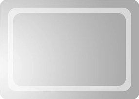 vidaXL Καθρέφτης Μπάνιου με LED 70x50 εκ.