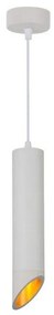 Φωτιστικό Οροφής Κρεμαστό MTN-90541 GU10 IP20 6x30cm White-Gold Metanor