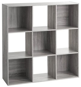 Βιβλιοθήκη Δαπέδου 9 Θέσεων (100.5x32x100.5) F-V Mix Grey 138971A