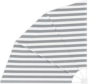 vidaXL Αδιάφανο σκίαστρο μπαλκονιού 140 x 140 cm Πολυεστέρας