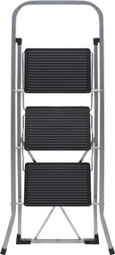 Σκαλοσκαμπό μεταλλικό 3 σκαλιών 70εκ.