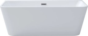 Acrilan Neda White Gloss - Μπανιέρα Ελεύθερης Τοποθέτησης 170x80 εκ.