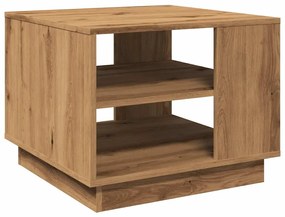 Τραπεζάκι σαλονιού Artisan Oak 55x55x42 cm Κατασκευασμένο ξύλο - Καφέ