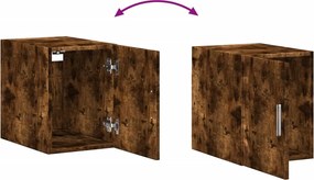 vidaXL Ντουλάπι Τοίχου Καπνιστή Δρυς 30x42,5x40 εκ. Επεξεργασμένο Ξύλο