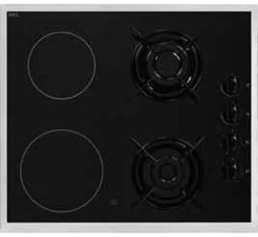 Finlux FXV 622S Εστία Υγραερίου & Ρεύματος Αυτόνομη 59x52cm