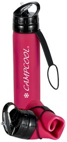 Μπουκάλι Campcool Αναδιπλούμενο 600ml 21-34764 Pink