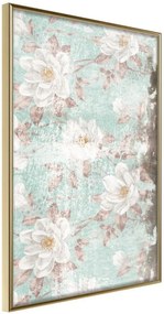 Αφίσα - Floral Muslin - 30x45 - Χρυσό - Χωρίς πασπαρτού