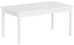 Τραπέζι Victorville 177, Άσπρο, 78x90x160cm, 41 kg, Επιμήκυνση, Πλαστικοποιημένη μοριοσανίδα, Ξύλο, Μερικώς συναρμολογημένο, Ξύλο: Οξιά | Epipla1.gr