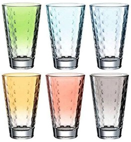 Ποτήρι Νερού Optic (Σετ 6Τμχ) 217025907 300ml Multi Leonardo Γυαλί