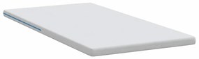 vidaXL Στρώματα Λευκό 90 x 190 cm Pěna