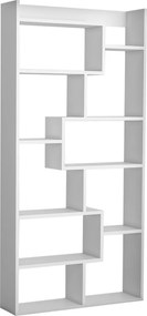 ΒΙΒΛΙΟΘΗΚΗ GRETEL ΛΕΥΚΗ 90x22x182 εκ. HM8865.01
