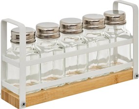 Βαζάκια Μπαχαρικών Σε Βάση (Σετ 5τμχ) F-V Balm 217621