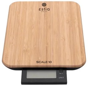 Estia Ζυγαριά Κουζίνας Scale 10 Ψηφιακή Max 10kg Bamboo 06-12038
