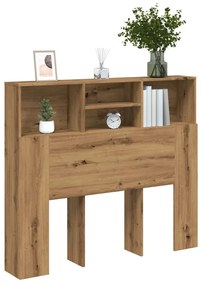 Κεφαλάρι Με Αποθηκευτικό Χώρο 120x19x103,5 εκ. Επεξ. Ξύλο