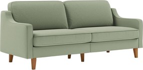 3-Seat Sofa Robin 3 - Sea Green, Walnut Sea Green
Walnut