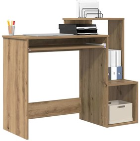 vidaXL Γραφείο Artisan Oak 106 x 40 x 88.5 εκ Επεξεργασμένο ξύλο