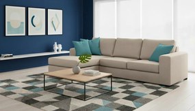 Γωνιακός καναπές Lina-Mpez Anoixto-245 x 170 εκ.-Με Μπαούλο