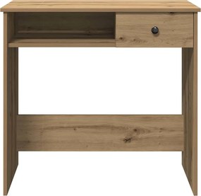 vidaXL Γραφείο Χρώμα Αρτισιανή Δρυς 80 x 40 x 75 εκ. από Επεξ. Ξύλο