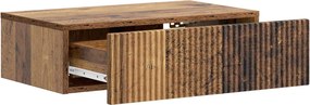 vidaXL Τραπεζάκι Τοίχου 59 x 34,5 x 17 εκ. Επεξεργασμένο Ξύλο
