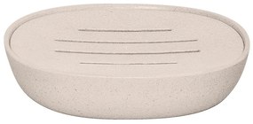 Σαπουνοθήκη Belgrano 11x2,2cm Sandbeige Kleine Wolke Bamboo,Polypropylene