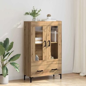 vidaXL Highboard Artisan Oak 69,5 x 31 x 115 εκ. Επεξεργασμένο Ξύλο