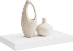 vidaXL Ράφι Τοίχου Άσπρο 40x23,5x3,8 εκ. MDF
