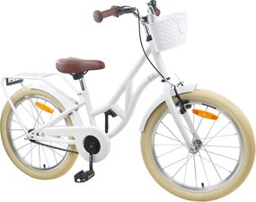 vidaXL Παιδικό Ποδήλατο 24 ίντσες για 8-12 ετών Λευκό