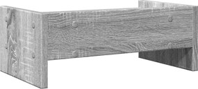 vidaXL Βάση Οθόνης Γκρι Sonoma 42x24x16 εκ. από Επεξεργασμένο Ξύλο