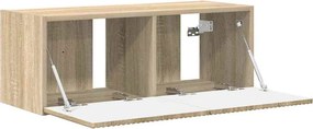 vidaXL Ντουλάπι Τηλεόρασης Τοίχου 78,5 x 31 x 29,5 εκ Σονόμα