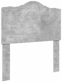 vidaXL Κρεβάτι Αποθήκης Σκυρόδεμα Γκρι 100 x 200 cm Επεξεργασμένο ξύλο