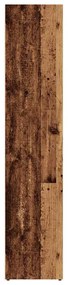ντουλάπι βιβλίων vidaXL Παλιό ξύλο 36x30x143 cm Κατασκευασμένο ξύλο
