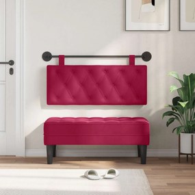 vidaXL Κρεμαστό Κεφαλάρι Κόκκινο Βελούδο