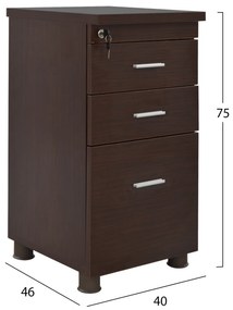 ΣΕΤ ΓΡΑΦΕΙΟΥ 3ΤΜΧ ΣΕ ΧΡΩΜΑ WENGE HM10203.02L