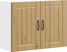 vidaXL ντουλάπι τοίχου κουζίνας "Lucca" Artisan Oak Engineered Wood