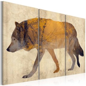 Πίνακας - The Wandering Wolf 60x40