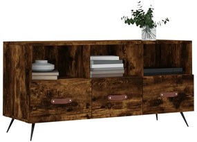 vidaXL Έπιπλο Τηλεόρασης Καπνιστή Δρυς 102x36x50εκ. Επεξεργασμένο Ξύλο
