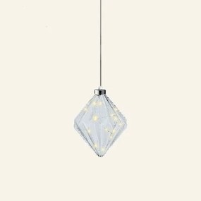 Beauty Home ΦΑΝΑΡΙ ΕΣΩΤΕΡΙΚΟΥ ΧΩΡΟΥ ΔΙΑΜΑΝΤΙ 16 CM ΜΕ LED