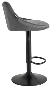 Σκαμπό μπαρ Velluto-Gkri (2) τεμάχια