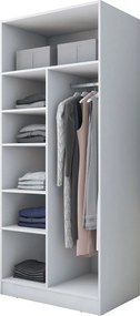 Ντουλάπα Λευκό BROEMER 90x57.5x210