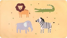 Παιδική Πετσέτα Θαλάσσης Microfiber (90x160) Monneka Wild Animals