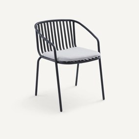 Καρέκλα τραπεζαρίας κήπου από ατσάλι CIARA