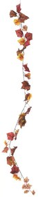 Τεχνητή Γιρλάντα Σφένδαμος 3981-7 180cm Red Supergreens Πολυαιθυλένιο