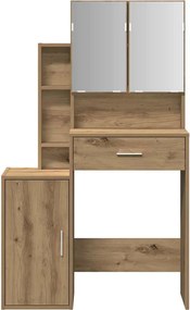 vidaXL Τραπέζι περιποίησης Artisan Oak 80 x 35 x 132 εκ.