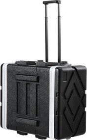 VEVOR 6U Rack Case Server Rack Cabinet 19 in Depth with ABS Construction Handle