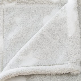 Φωσφοριζέ Κουβέρτα Fleece Κούνιας (125x150) A-S Glow Grey 158771B