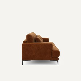 Καναπές 4 θέσεων από βελούδινο chenille, Marsile