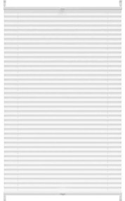 Πλισέ ρόλερ σκίασης 70x125cm Λευκό