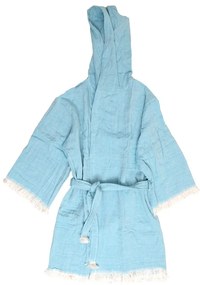 Μπουρνούζι Μουσελίνα Adelina 1 Blue Anna Riska