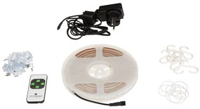 Ταινία LED 500εκ. Με Ρεύμα &amp; Τηλεχειριστήριο A-S 190616